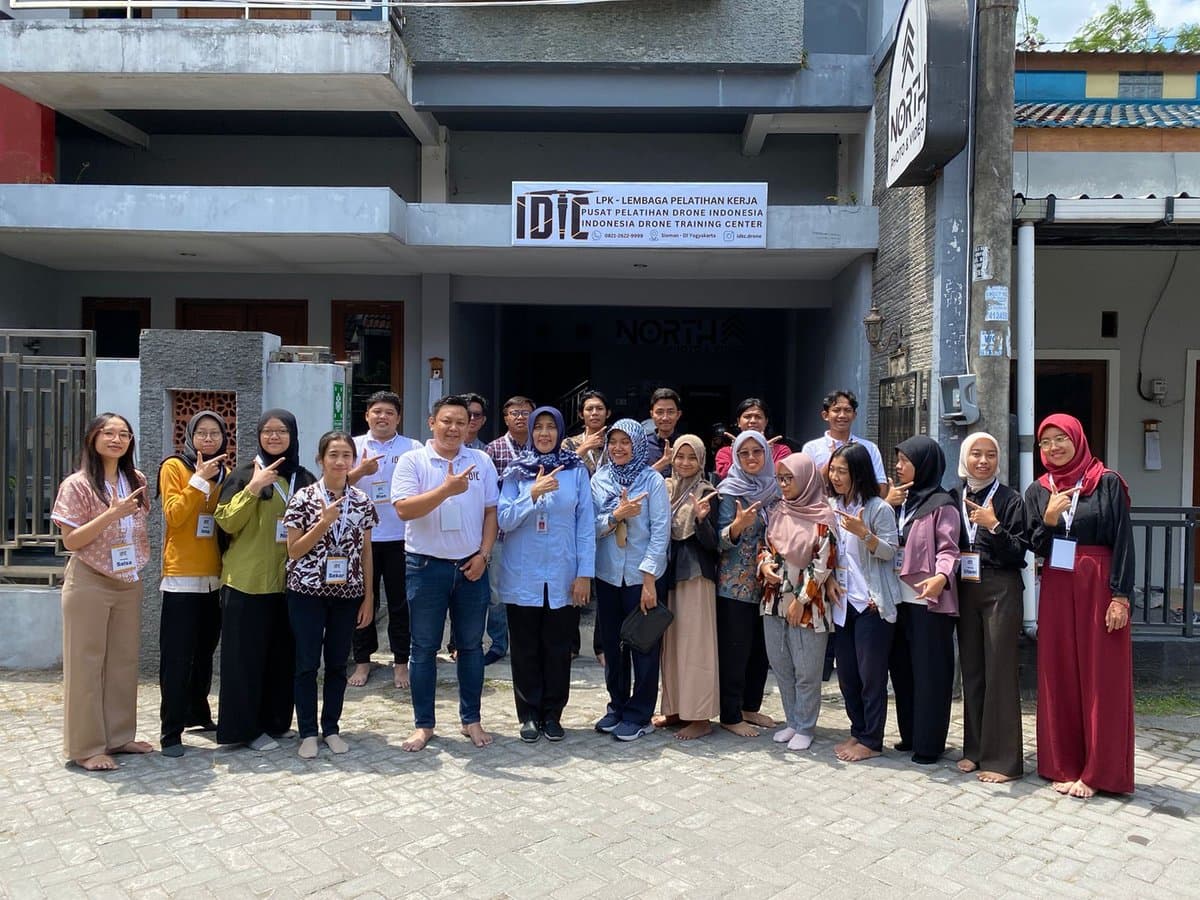 Pelatihan Drone Dinas Tenaga Kerja Kabupaten Sleman